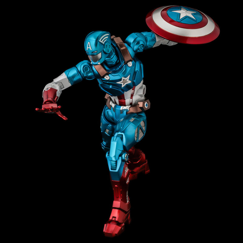 Sentinel Fighting Armor Captain America Action Figure