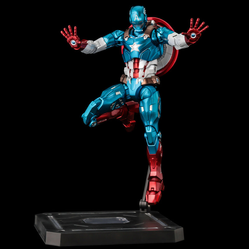 Sentinel Fighting Armor Captain America Action Figure