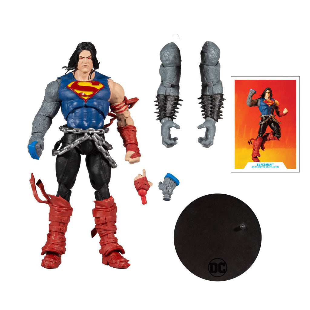 McFarlane Toys DC Multiverse Death Metal Superman - Darkfather Build-A-Figure-Wave