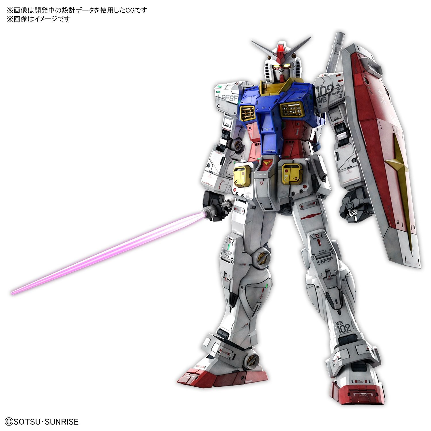PG GUNDAM RX-78-2 UNLEASHED 1/60
