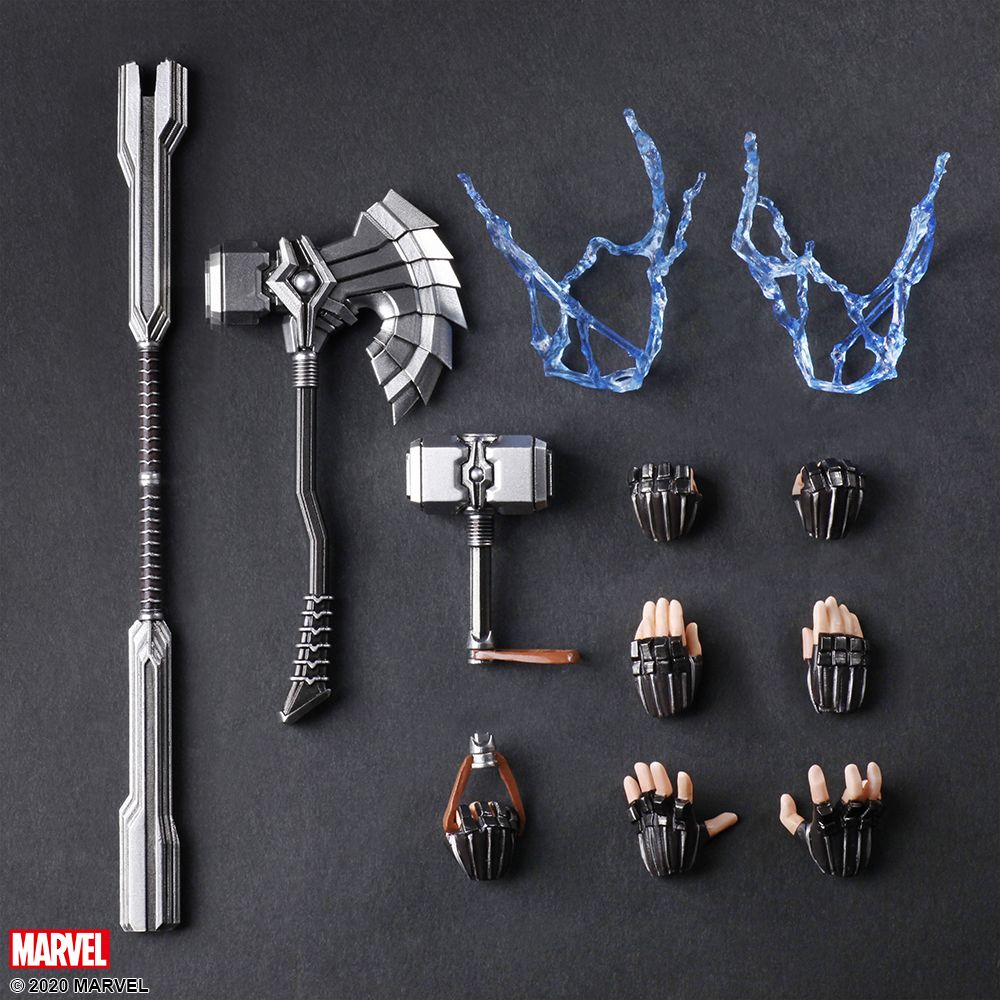 MARVEL UNIVERSE BRING ARTS THOR TETSUYA NOMURA VER. ACTION FIGURE