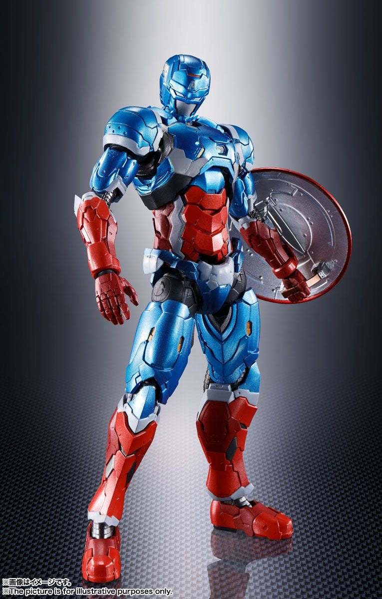 *PRE ORDER* Tech-On Avengers S.H. Figuarts Action Figure Captain America (ETA AUGUST)