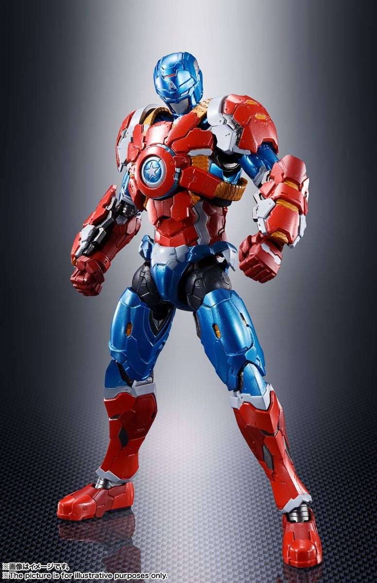 *PRE ORDER* Tech-On Avengers S.H. Figuarts Action Figure Captain America (ETA AUGUST)