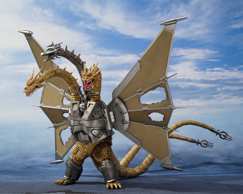 Godzilla vs King Ghidorah SH MonsterArts Mecha Ghidorah Shinjuku Decisive Battle Special Set