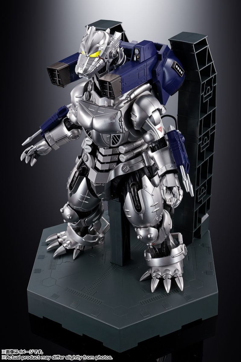 Godzilla vs. Mechagodzilla 2002 Soul of Chogokin Actionfigure GX-103 Type-3 Multi-Purpose-Fighting System Kiryu