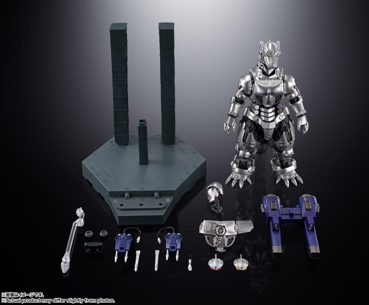 Godzilla vs. Mechagodzilla 2002 Soul of Chogokin Actionfigure GX-103 Type-3 Multi-Purpose-Fighting System Kiryu
