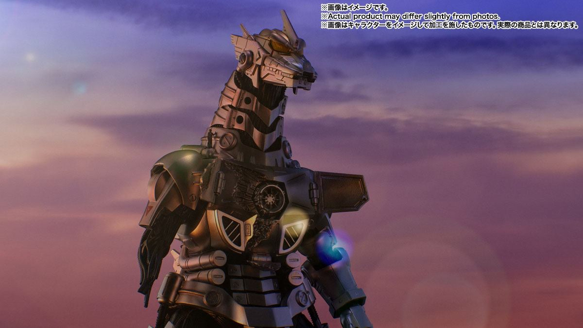 Godzilla vs. Mechagodzilla 2002 Soul of Chogokin Actionfigure GX-103 Type-3 Multi-Purpose-Fighting System Kiryu