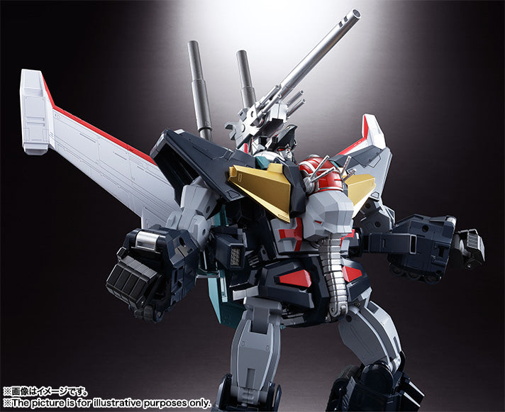Dancouga Soul of Chogokin Diecast GX-13R Choju Kishin Dankouga Renewal Ver