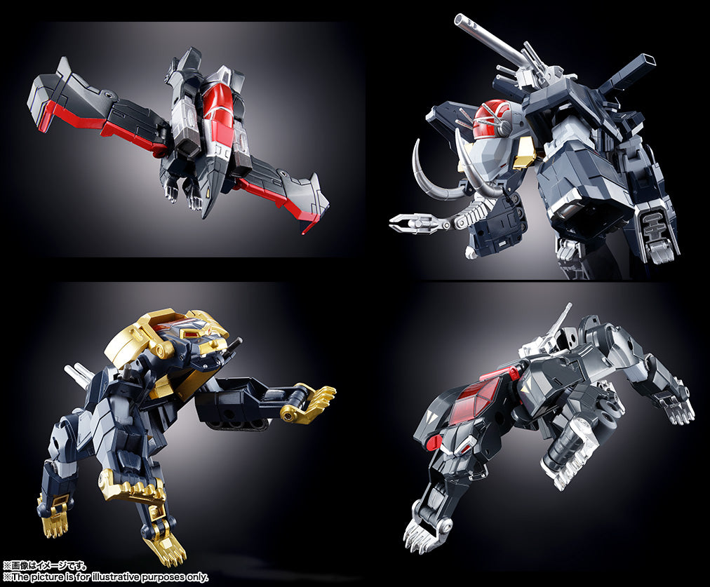 Dancouga Soul of Chogokin Diecast GX-13R Choju Kishin Dankouga Renewal Ver