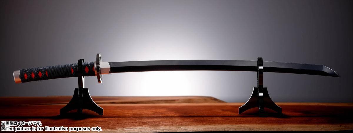 Bandai Demon Slayer: Kimetsu no Yaiba Proplica Replica 1/1 Nichirin Sword (Tanjiro Kamado) 88 cm