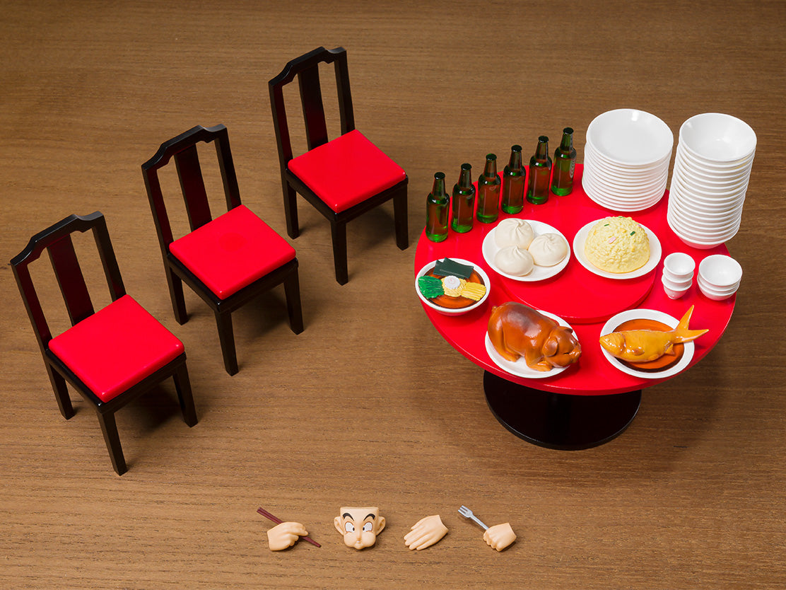 DRAGONBALL Z SH FIGUARTS - SON GOKU'S EATING TILL STUFFED SET