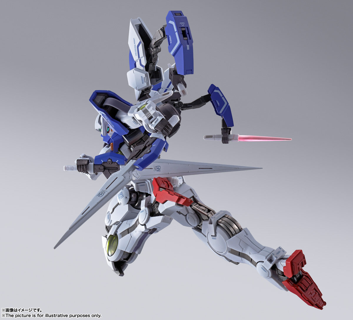 Mobile Suit Gundam 00 Revealed Chronicle Metal Build Diecast Action Figure Gundam Devise Exia