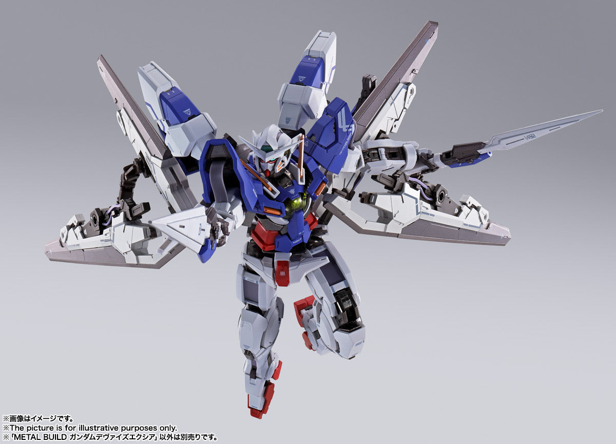 Mobile Suit Gundam 00 Revealed Chronicle Metal Build Diecast Action Figure Gundam Devise Exia