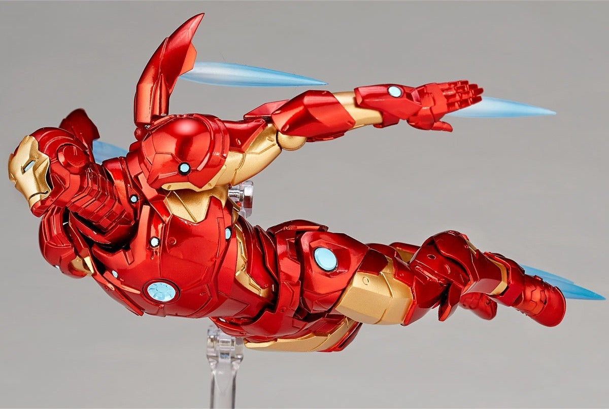 Amazing Yamaguchi Revoltech No.013 Iron Man Bleeding Edge Armor