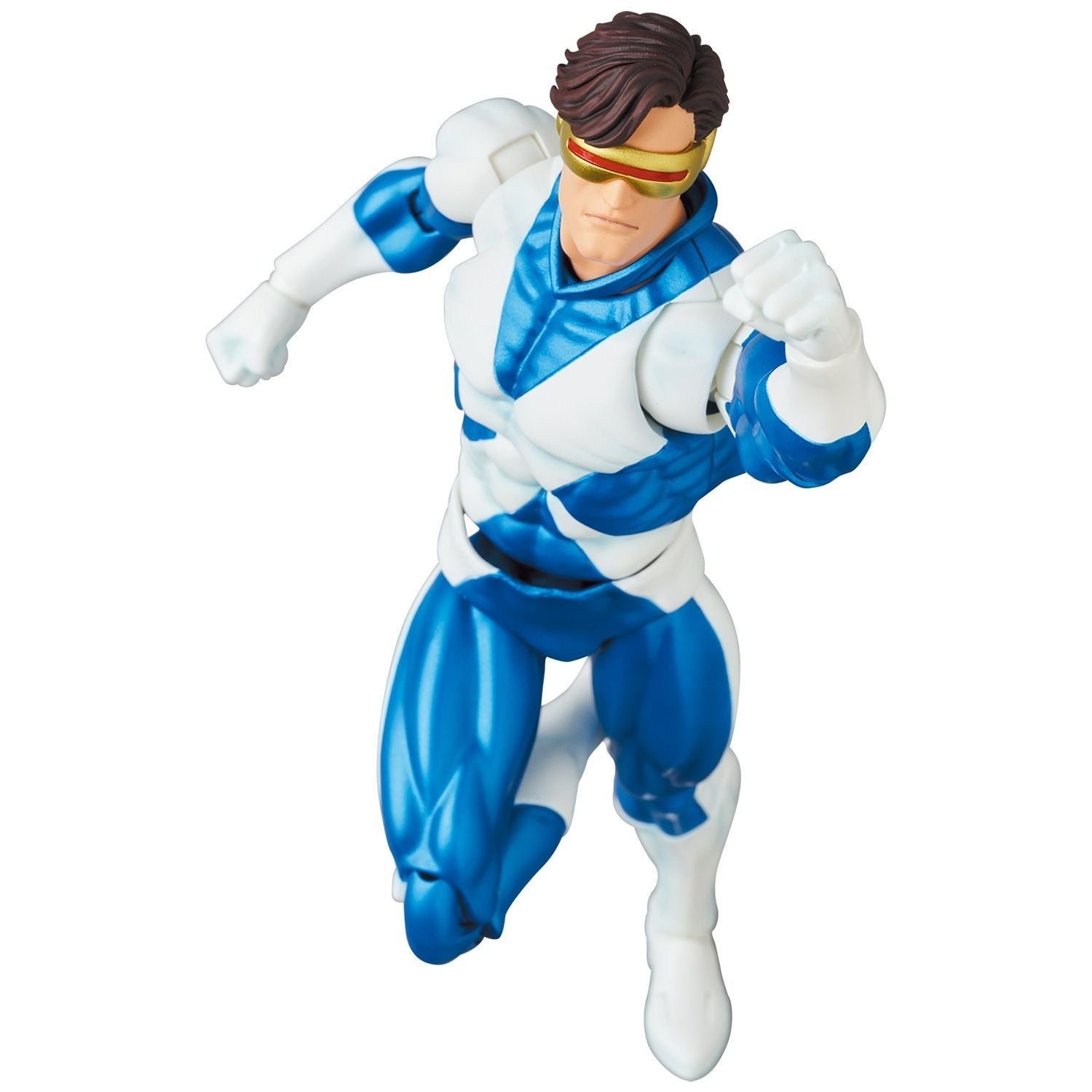 Marvel MAFEX No. 173 MAFEX CYCLOPS - COMIC VARIANT SUIT.