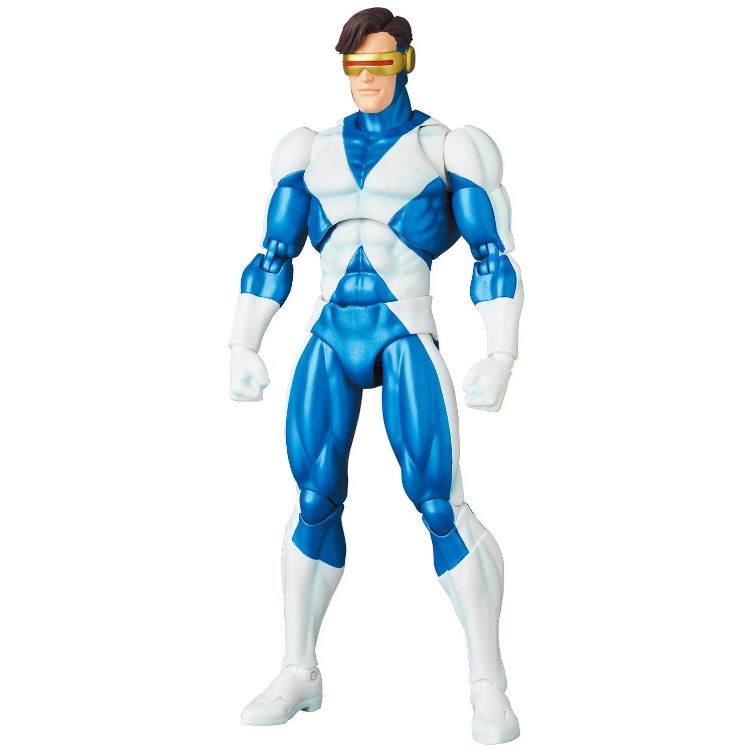 Marvel MAFEX No. 173 MAFEX CYCLOPS - COMIC VARIANT SUIT.