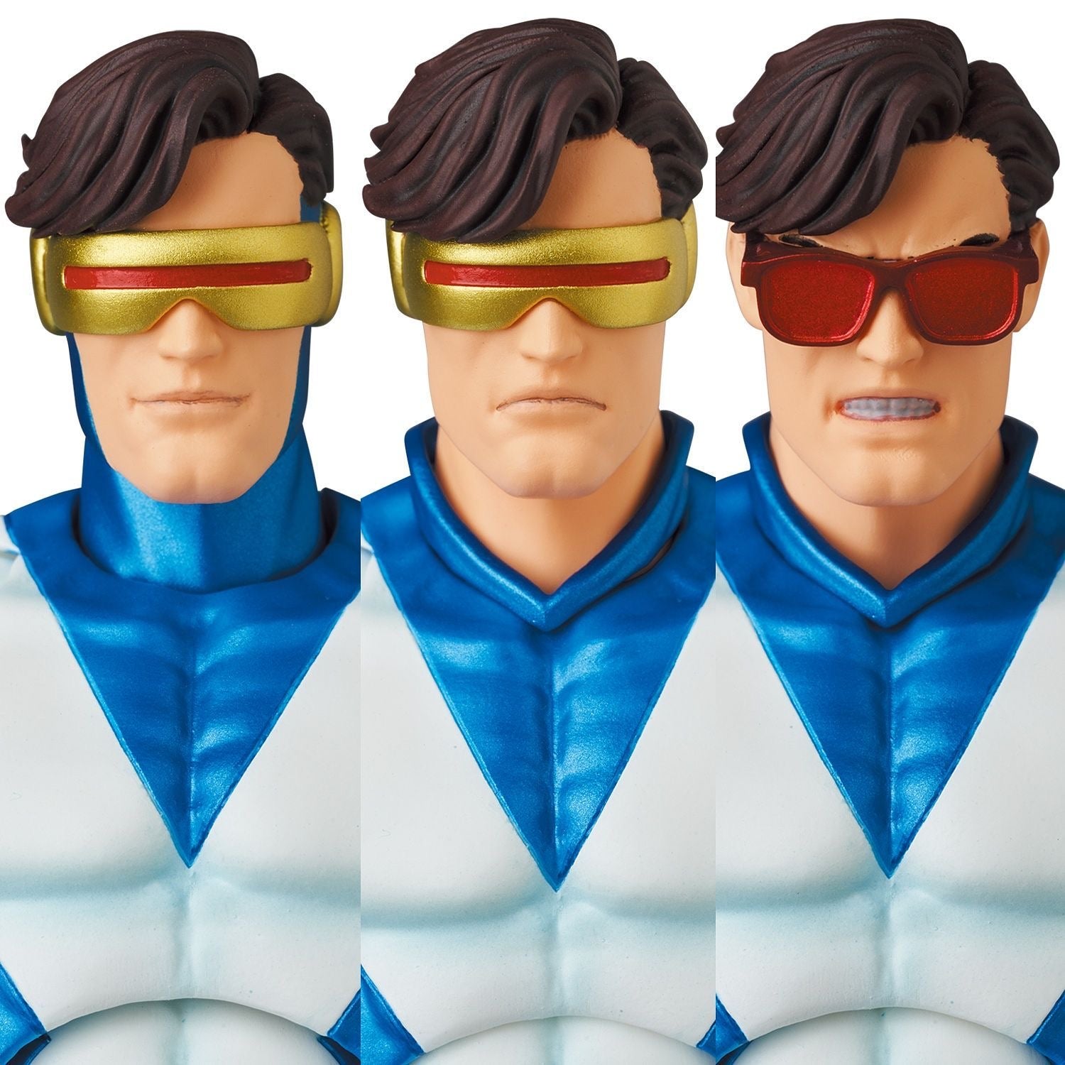 Marvel MAFEX No. 173 MAFEX CYCLOPS - COMIC VARIANT SUIT.
