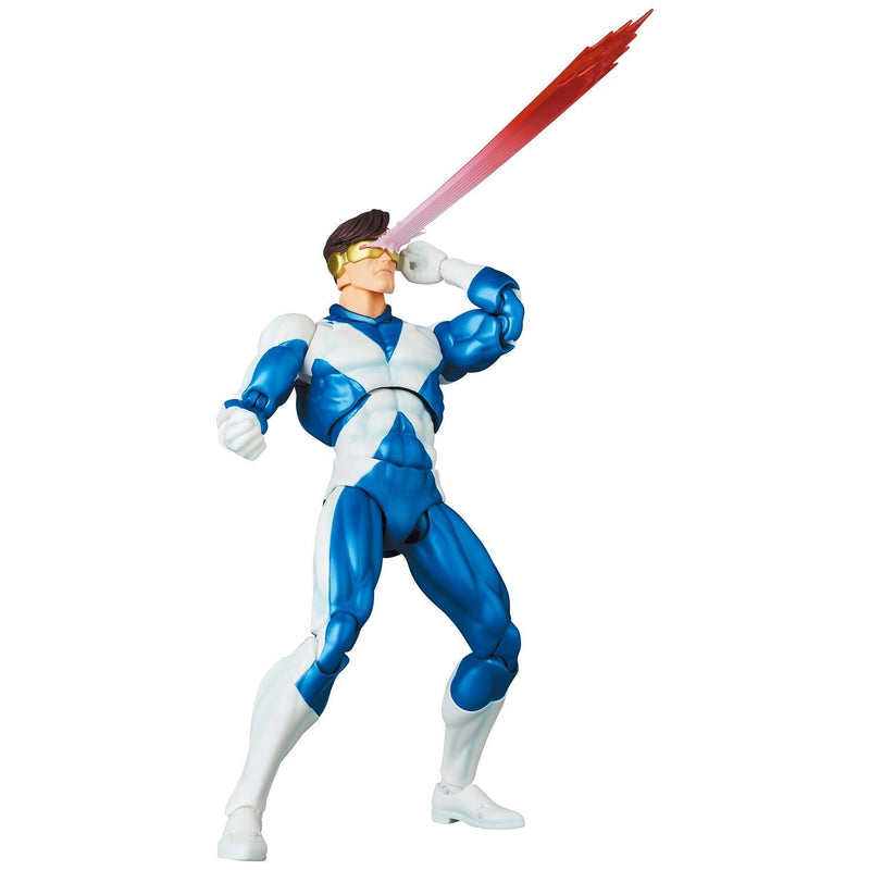 Marvel MAFEX No. 173 MAFEX CYCLOPS - COMIC VARIANT SUIT.