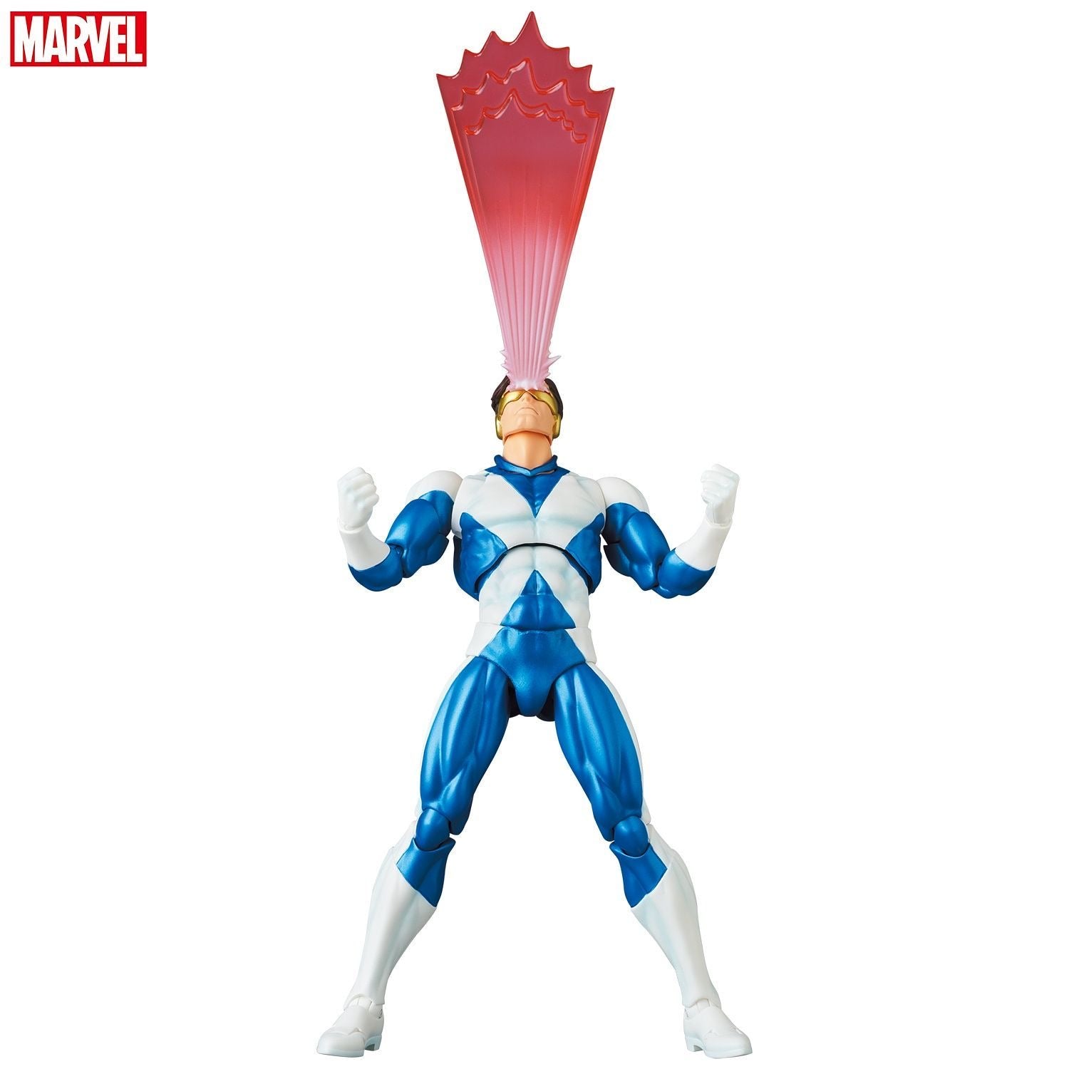 Marvel MAFEX No. 173 MAFEX CYCLOPS - COMIC VARIANT SUIT.