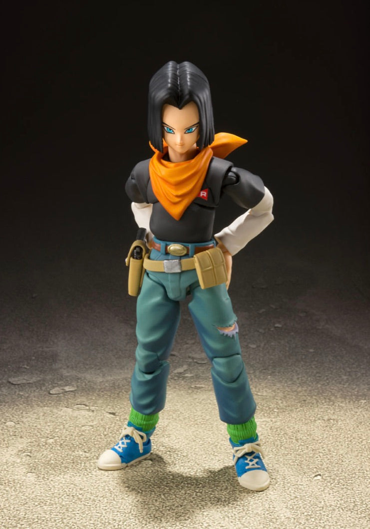 Dragon Ball Z ANDROID 17 S.H.FIGUARTS - Event Exclusive Color Edition