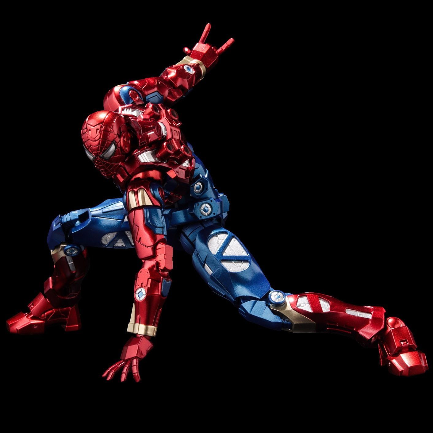 Sentinel Fighting Armor Iron Spider-Man Action Figure