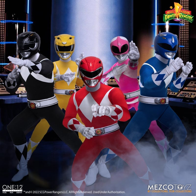 *PRE ORDER* MEZCO ONE:12 COLLECTIVE Mighty Morphin' Power Rangers Deluxe Boxed Set (ETA NOVEMBER)