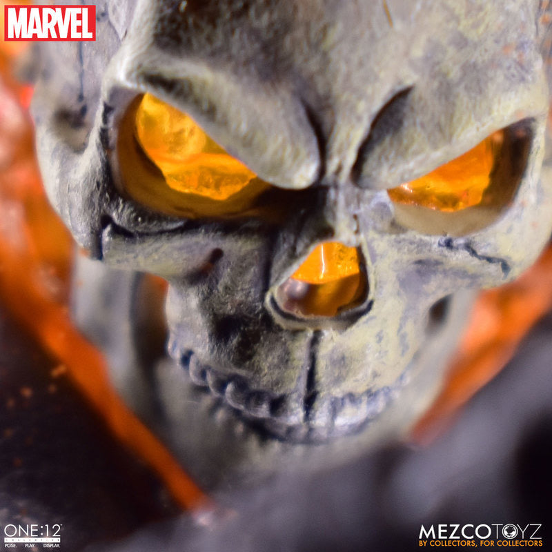 MEZCO ONE:12 COLLECTIVE Ghost Rider & Hell Cycle Set
